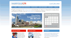 Desktop Screenshot of nashvillecpr.com